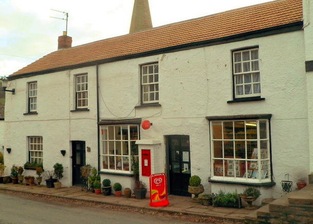 Image showing the front of the shop at Grosmont, Monmouthshire