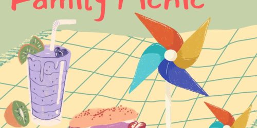 Green and Yellow Playful Picnic Day Instagram Post